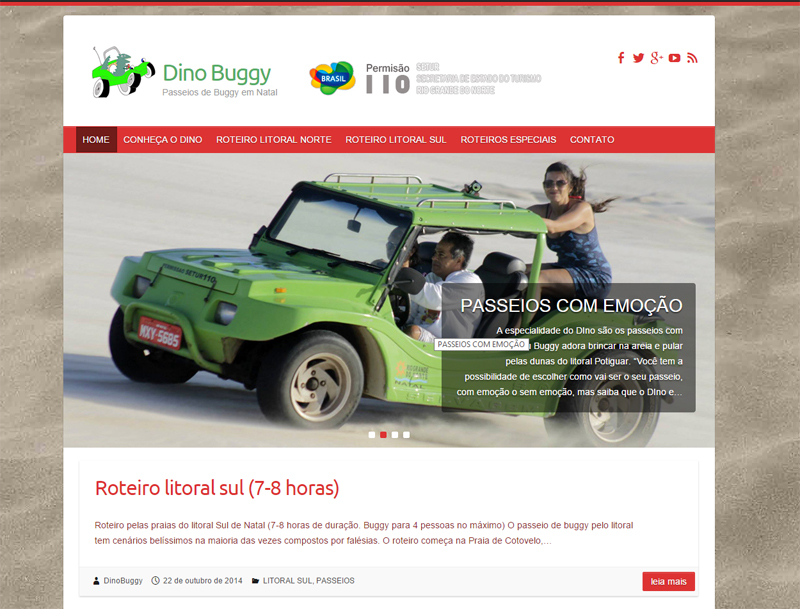 Dino Buggy passeios em Natal