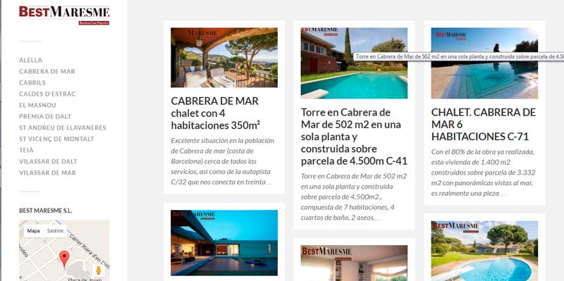 Best Maresme. Casas de lujo en el Maresme