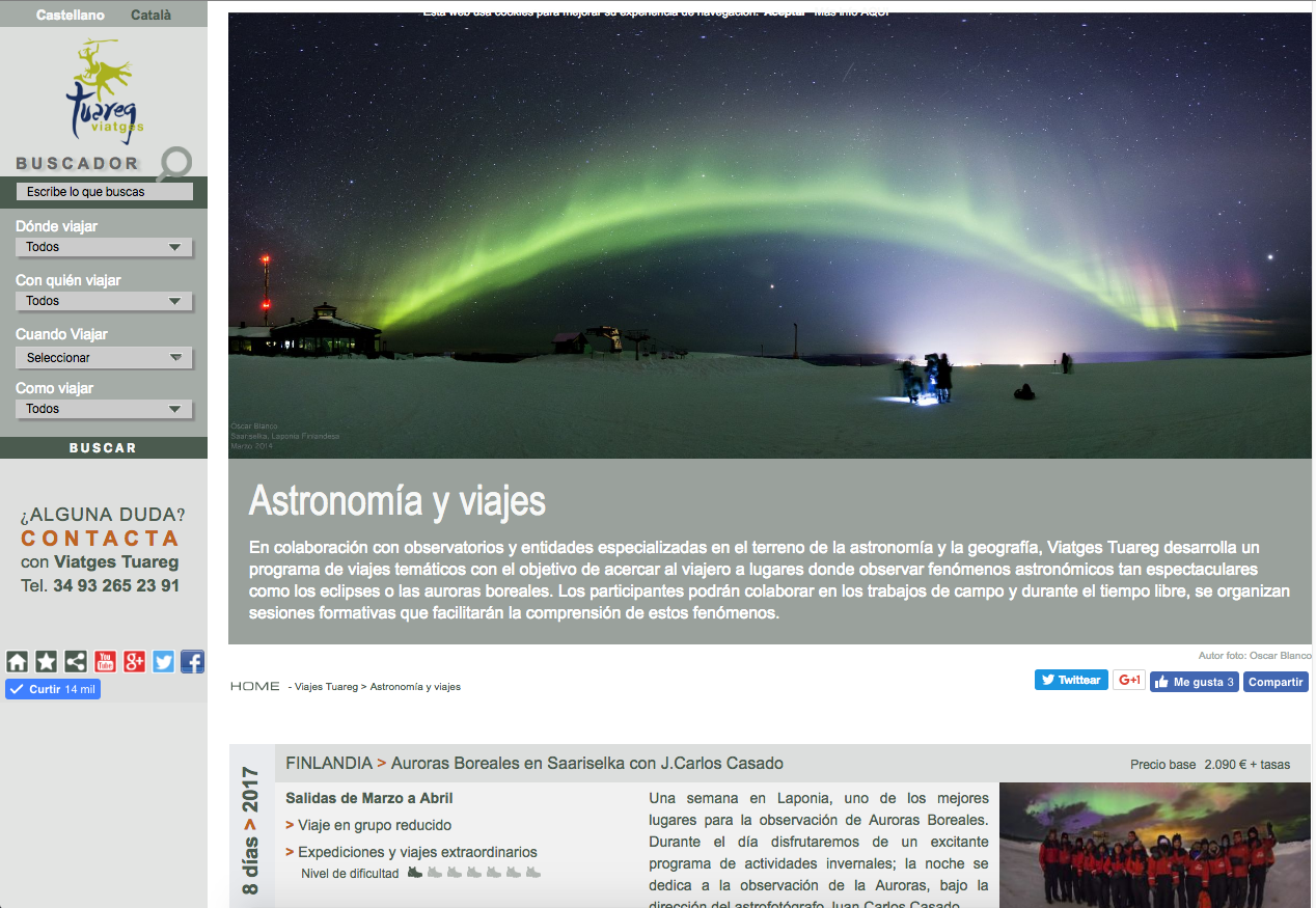 Novo layout Tuareg Viatges
